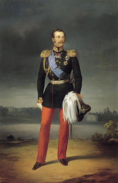 Портрет Александра II. 1856