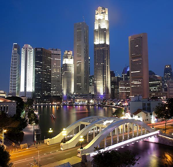 Сингапур. Финансовый район