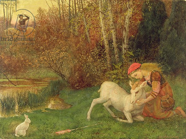 The White Hind, c.1870