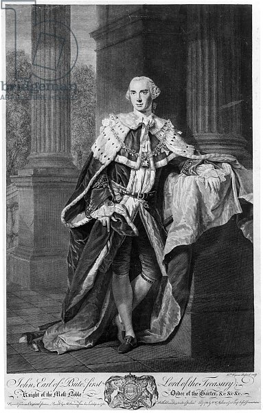 John Stuart, 3rd Earl of Bute, 1763