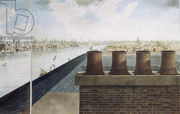 Panoramic view of London, 1792-93 2
