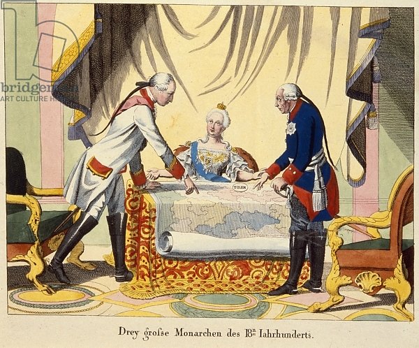 Joseph II, Catherine the Great and Frederick II