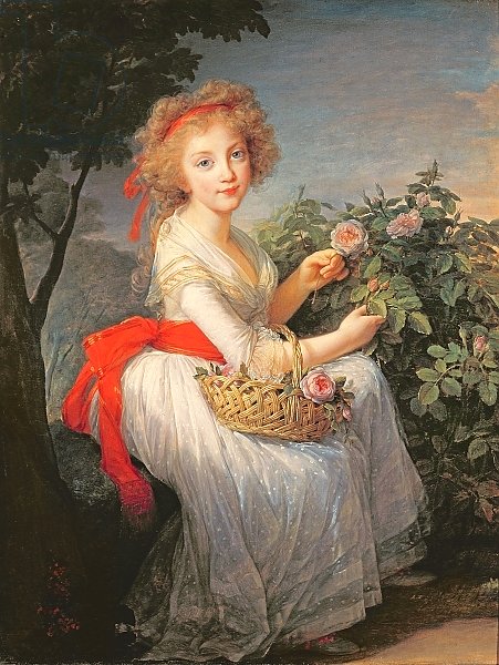 Portrait of Marie-Christine of Bourbon-Naples