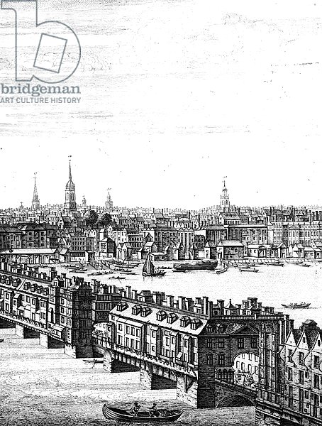 View of Old London Bridge 2