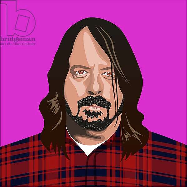 Portait of Dave Grohl