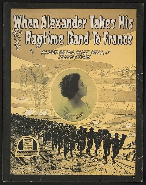 When Alexander takes his ragtime band to France