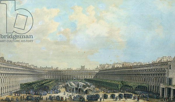 The Garden of the Palais Royal, 1791