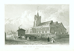 Постер East View of Rayleigh Church, Essex