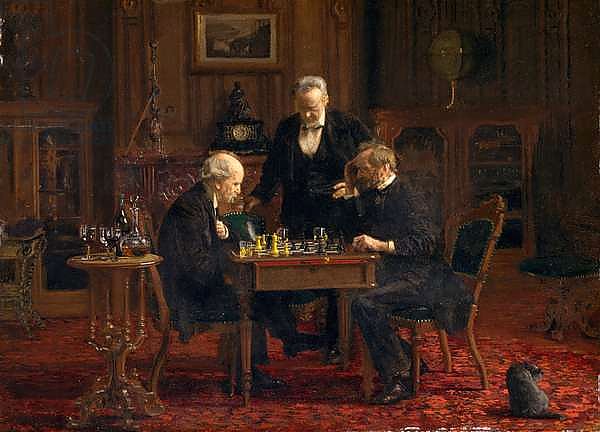 The Chess Players, 1876