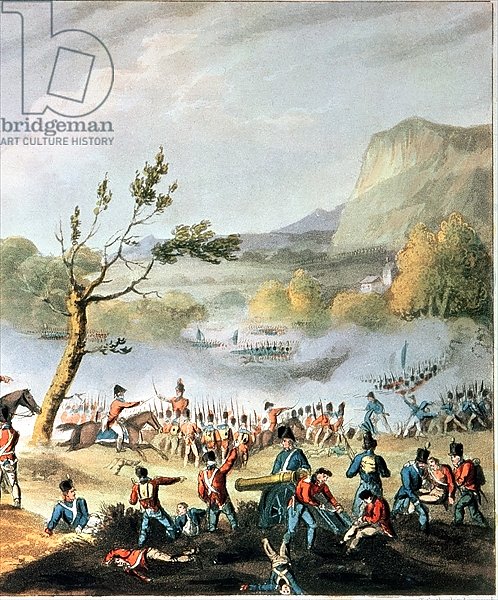Battle of Maida, July 4th, 1806, engraved by Thomas Sutherland 2