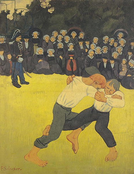 The Wrestling Bretons, c.1893