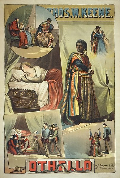 Уильям Шекспир, Отелло, плакат