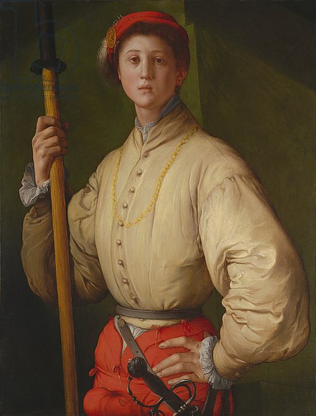 Portrait of a Halberdier c.1528-30