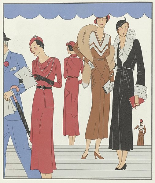 Art – Goût – Beauté, Feuillets de l’ élégance féminine, Novembre 1931, No. 135, 12e Année, p. 20
