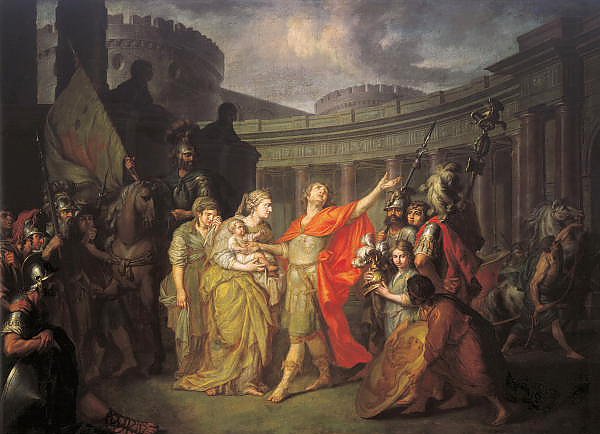 Прощание Гектора с Андромахой. 1773