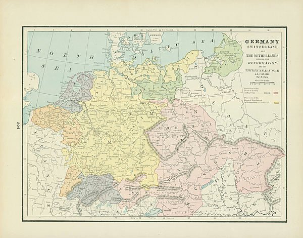 Германия, Швейцария и Нидерланды (1517-1648)