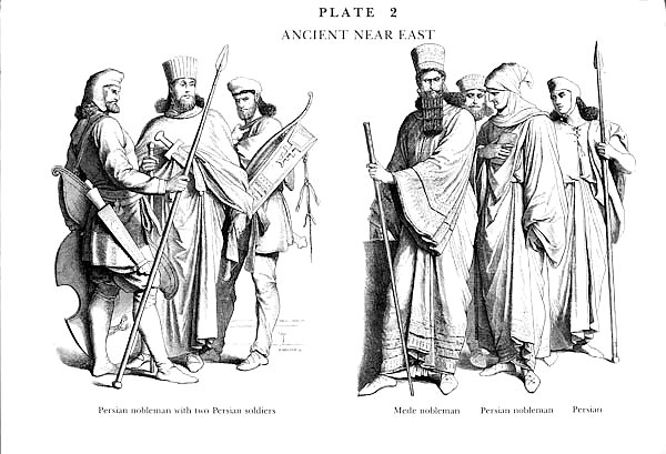 Perses et Mèdes, Plate 2b Persians and Medes