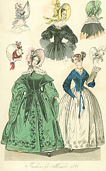 Постер Fashions for November 1836 1
