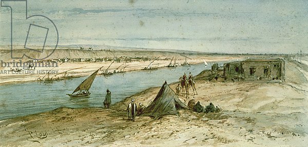 The Suez Canal 1869