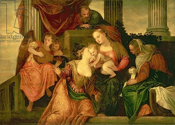 The Mystic Marriage of Saint Catherine, c.1548