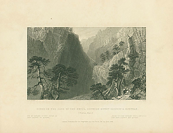 Постер Scene in the Pass of the Guill, between Mount Dauphin & Queyras (Hautes Alpes)