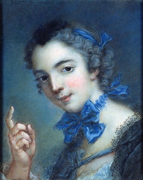 Portrait of a young girl, c.1750