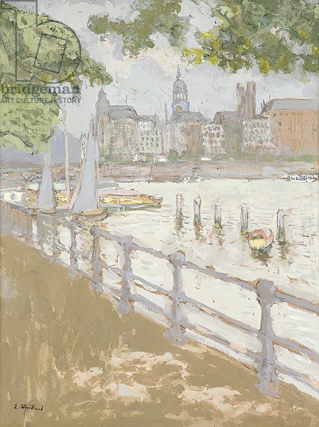 View of the Binnenalster, 1913