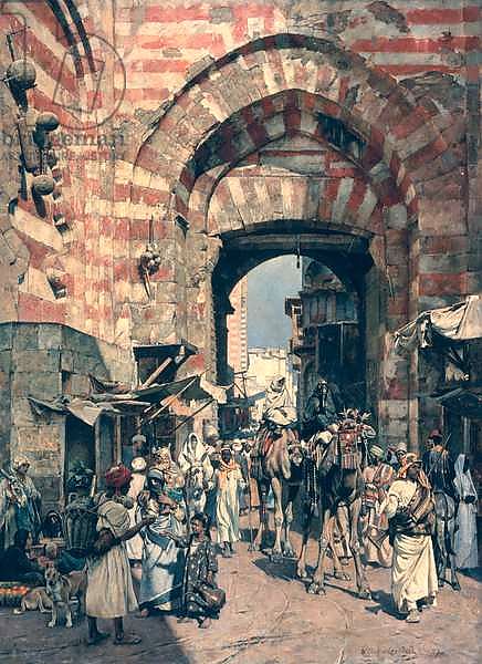 The Gates of the Khalifi Cano, 1887