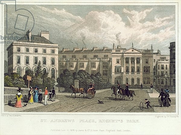 St. Andrews Place, Regents Park, 1828