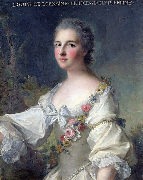 Louise-Henriette-Gabrielle de Lorraine Princess of Turenne and Duchess of Bouillon, 1746