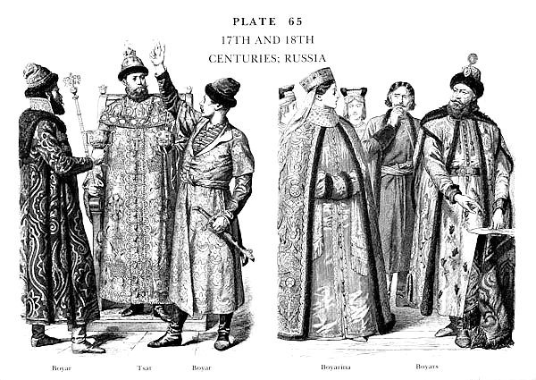 XVIIè et XVIIIè Siècles, Russie, 17Th and 18Th Centuries, Russia