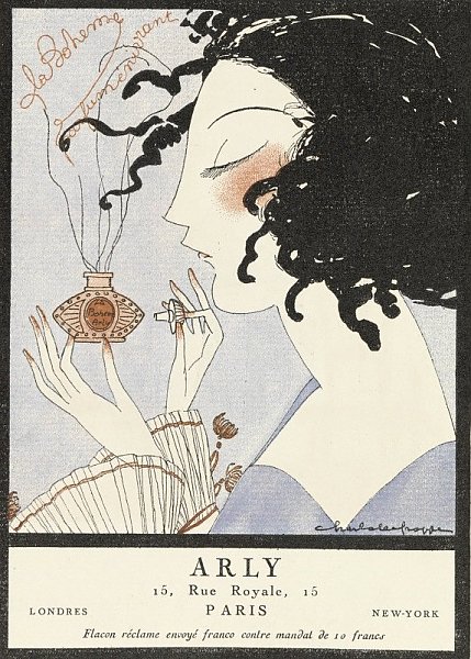 Gazette du Bon Ton, 1921 – No. 2, Pl. VII; Advertentie Arly