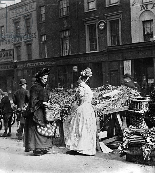 Victorian Market Scene