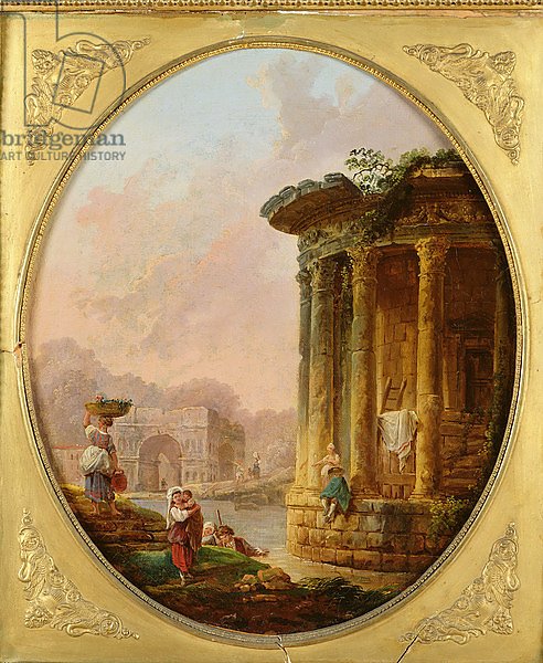 Temple of Vesta and the Arch of Janus Quadrifons