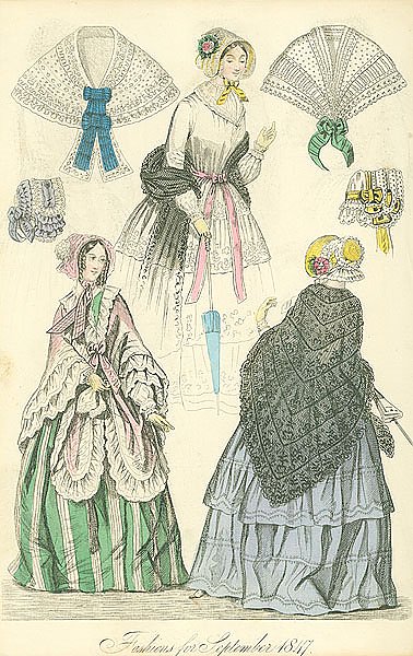 Fashions for September 1847 №1