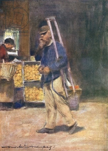 An Orange Vendor