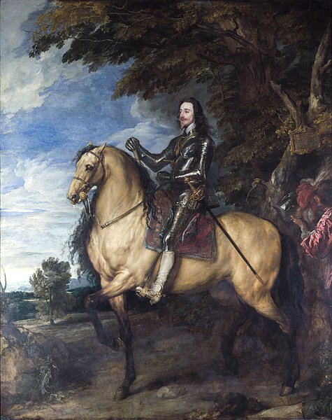 Портрет Чарльза I на коне