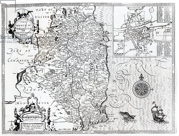 The County of Leinster with the City of Dublin Described, 1611-12