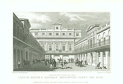 Постер London Horse & Carriage Repository, Grays Inn Road 1