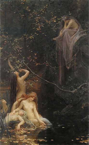 Fairies by the Brook, 1895