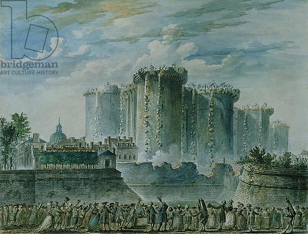 The Destruction of the Bastille, 14th July 1789
