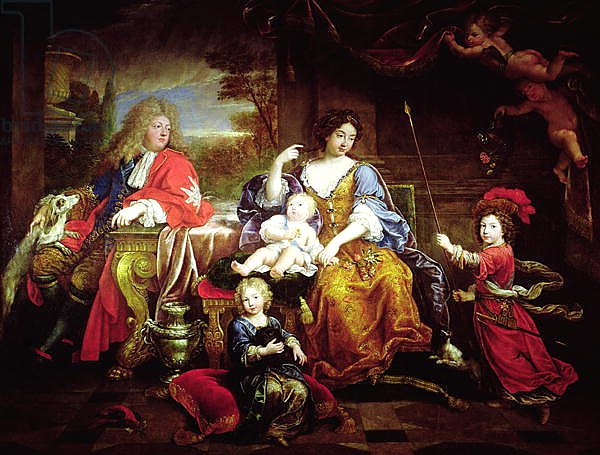 The Grand Dauphin with his Wife and Children, 1687