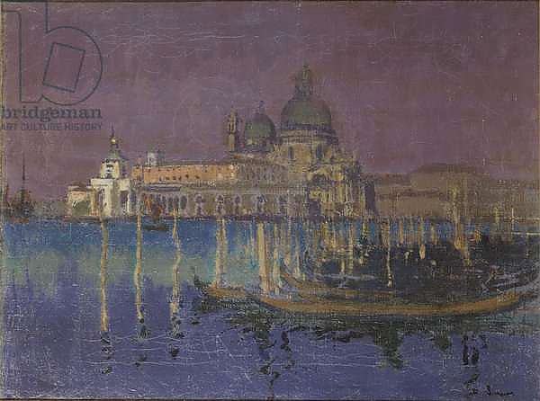 Nocturne: The Dogana and Santa Maria della Salute, Venice, 1896