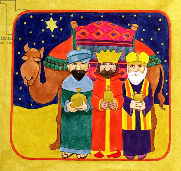 Three Kings and Camel