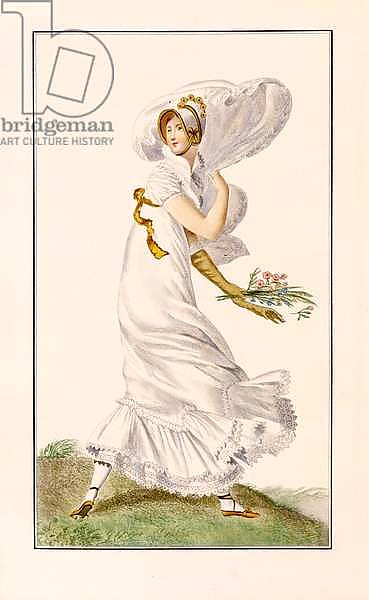Chiffon Promenade dress, 1812