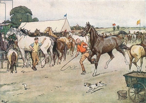 A Horse Fair . . . 'There was a Great Deal of Bargaining, Running Up, and Beating Down'