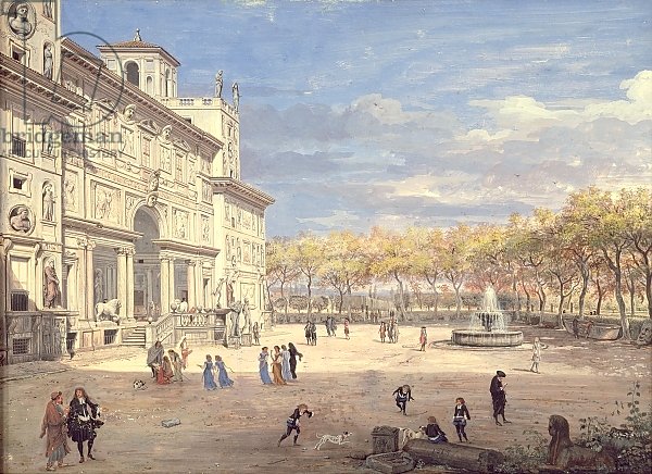 The Villa Medici, Rome, 1685
