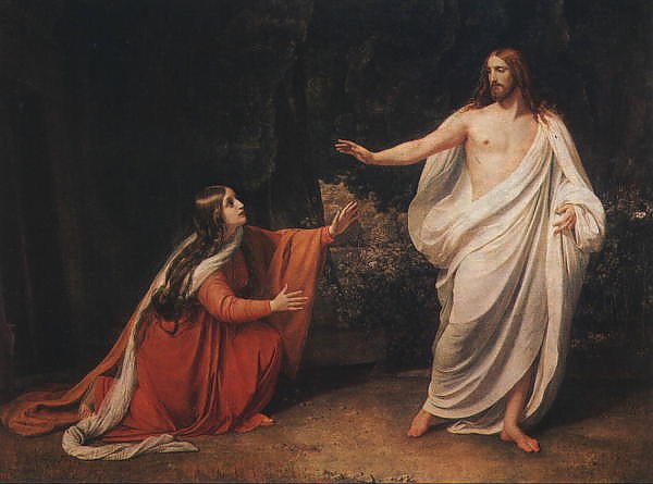 Явление Христа Марии Магдалине после воскресения. 1835г.