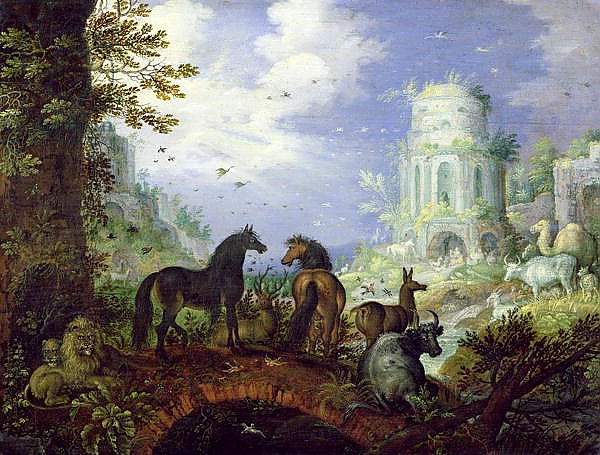 Orpheus Charming the Animals, 1626