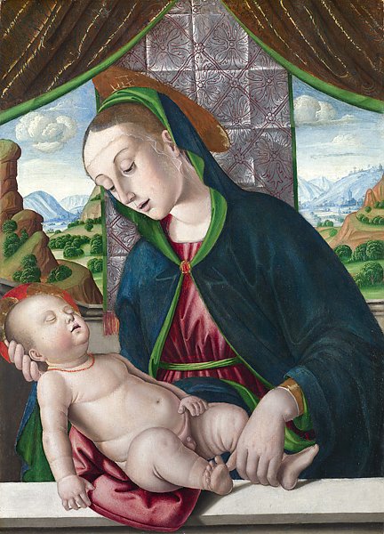 Дева Мария с младенцем 22